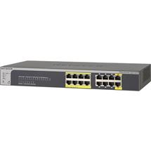 Netgear GS516TP Unmanaged Gigabit Ethernet (10/100/1000) Black, Gray