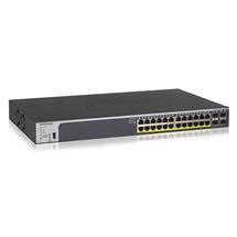 Netgear GS728TP, Managed, L2/L3/L4, Gigabit Ethernet (10/100/1000),