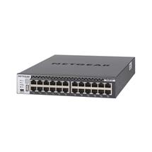 24 Port Gigabit Switch | Netgear M4300-24X Managed L3 10G Ethernet (100/1000/10000) Black 1U