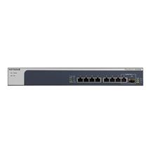 Grey, Silver | NETGEAR XS508M Unmanaged 10G Ethernet (100/1000/10000) Grey, Silver