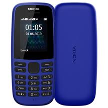 Nokia 105 (2019 edition) 1.77 Inch UK SIM Free Feature Phone (Single SIM) – Blue | Nokia 105 4.57 cm (1.8") 73 g Blue | Quzo UK
