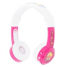 onanoff BuddyPhones InFlight Headset Wired Head-band Music Pink, White