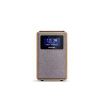 Philips TAR5005/10 radio Clock Digital Gray, Wood | Quzo UK