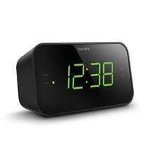 Philips TAR3306/12, Digital alarm clock, Rectangle, Black, FM, 87.5