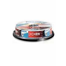 Blank Dvds | Philips DVD+RW DW4S4B10F/10 | In Stock | Quzo UK