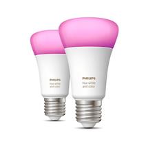 Hue BT - White and Colour Ambiance E27 Twin Pack | Quzo UK