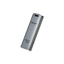 PNY 128GB Elite Steel USB 3.1 Stainless Steel Flash Drive Capless