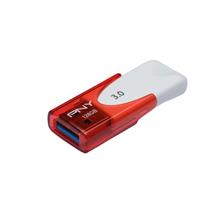 Red, White | PNY Attaché 4 3.0 128GB USB flash drive USB TypeA 3.2 Gen 1 (3.1 Gen