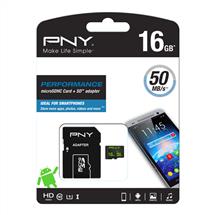 Pny Performance | PNY Performance memory card 16 GB MicroSDHC Class 10 UHS-I