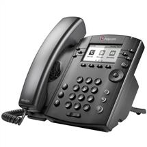 Polycom Telephones | POLY 301 Skype for Business IP phone Black 6 lines LCD