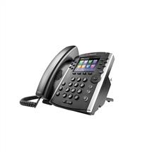 POLY 401 Skype for Business, IP Phone, Black, Wired handset, Inband,