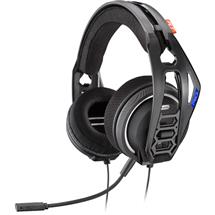 POLY RIG 400HS Headset Wired Head-band Gaming Black, Blue