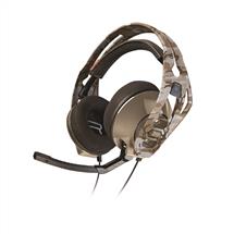 POLY RIG 500HX Headset Wired Head-band Gaming Bronze, Khaki