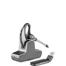 POLY W430-M Headset Wireless Ear-hook Office/Call center Black, Silver