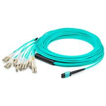 ProLabs CABM4MPO/QLC82M fibre optic cable 8x LC LOMM OM4 Aqua
