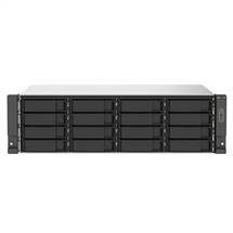 Qnap TS-1673AU-RP-16G | QNAP TS1673AURP16G NAS/storage server Rack (3U) Ethernet LAN Black,