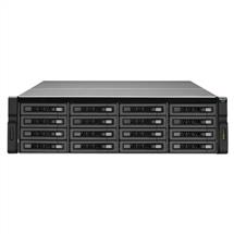 QNAP REXP-1610U-RP disk array Rack (3U) Black | Quzo UK