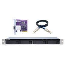 Qnap TL-R400S | QNAP TLR400S storage drive enclosure HDD/SSD enclosure Black, Grey