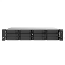 Aluminium, Black | QNAP TS1273AURP8G NAS/storage server Rack (2U) Ethernet LAN Aluminium,