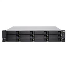 QNAP TS-1277XU-RP NAS Rack (2U) Ethernet LAN Black 1200