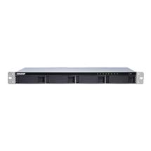 Black, Stainless steel | QNAP TS431XeU NAS Rack (1U) Ethernet LAN Black, Stainless steel Alpine