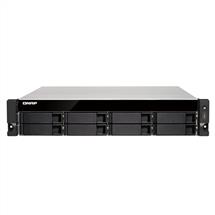 QNAP TS-832XU Alpine AL-324 Ethernet LAN Rack (2U) Black NAS