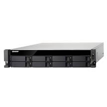 QNAP TS-853BU J3455 Ethernet LAN Rack (2U) Black NAS