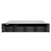 QNAP TS-883XU E-2124 Ethernet LAN Rack (2U) Black NAS