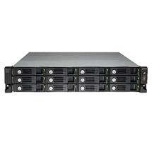 QNAP UX-1200U-RP disk array Rack (2U) Black | Quzo UK