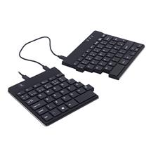 RGo Tools RGo Split Break Ergonomic Keyboard, QWERTY (UK), black,