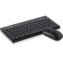 Rapoo 8000 keyboard RF Wireless QWERTY English Black, Gray