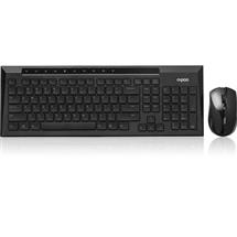 Rapoo 8200P | Rapoo 8200P keyboard RF Wireless QWERTY English Black