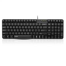 Rapoo  | Rapoo N2400 keyboard USB Black | In Stock | Quzo