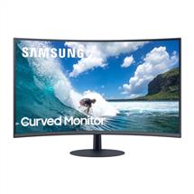 24 Inch Monitor | Samsung C24T550FDR 61 cm (24") 1920 x 1080 pixels Full HD Blue, Grey