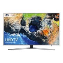43 inch TVs | Samsung MU6400 124.5 cm (49") 4K Ultra HD Smart TV Wi-Fi Black, Silver