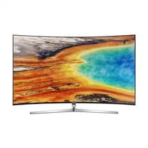 Curved TV | Samsung MU9000 139.7 cm (55") 4K Ultra HD Smart TV Wi-Fi Black, Silver