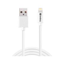 Sandberg Lightning Cables | Sandberg USB>Lightning MFI 1m White | In Stock | Quzo UK