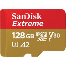 Sandisk 128GB Extreme microSDXC. Capacity: 128 GB, Flash card type: