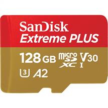 SanDisk 128GB Extreme Plus microSDXC Class 10 | Quzo UK
