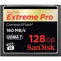 SanDisk 128GB Extreme Pro CF 160MB/s CompactFlash | Quzo UK