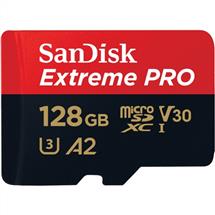 Sandisk 128GB Extreme Pro microSDXC Class 10 memory card