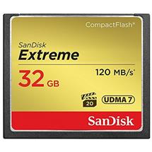 SanDisk 32GB Extreme CompactFlash | In Stock | Quzo UK