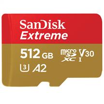 Sandisk  | SanDisk Extreme 512 GB MicroSDXC UHS-I Class 10 | In Stock