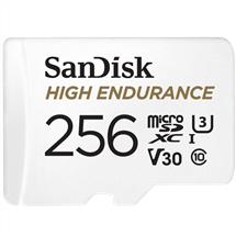 Sandisk Memory Cards | SanDisk High Endurance 256 GB MicroSDXC UHS-I Class 10