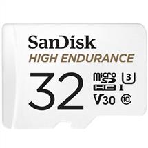 High Endurance | Sandisk High Endurance, 32 GB, MicroSDHC, Class 10, UHSI, 100 MB/s, 40