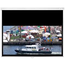SWS200WSF10-ASR2 Manual Projection Screen 2m 16:10, Slow Retract