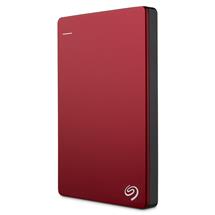 Seagate Backup Plus 2TB Slim Portable Drive, Red | Quzo UK