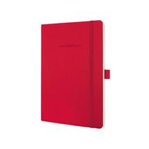 Sigel Conceptum writing notebook 194 sheets Red A5