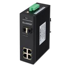 SilverNet Network Switches | SilverNet 3204MPSFP Managed L2 Gigabit Ethernet (10/100/1000) Black
