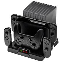 Snakebyte Video Game Accessories | Snakebyte DUAL CHARGE:BASE S (SWITCH) video game accessory